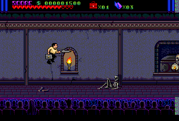 The Addams Family screenshot 4 for TurboGrafx CD